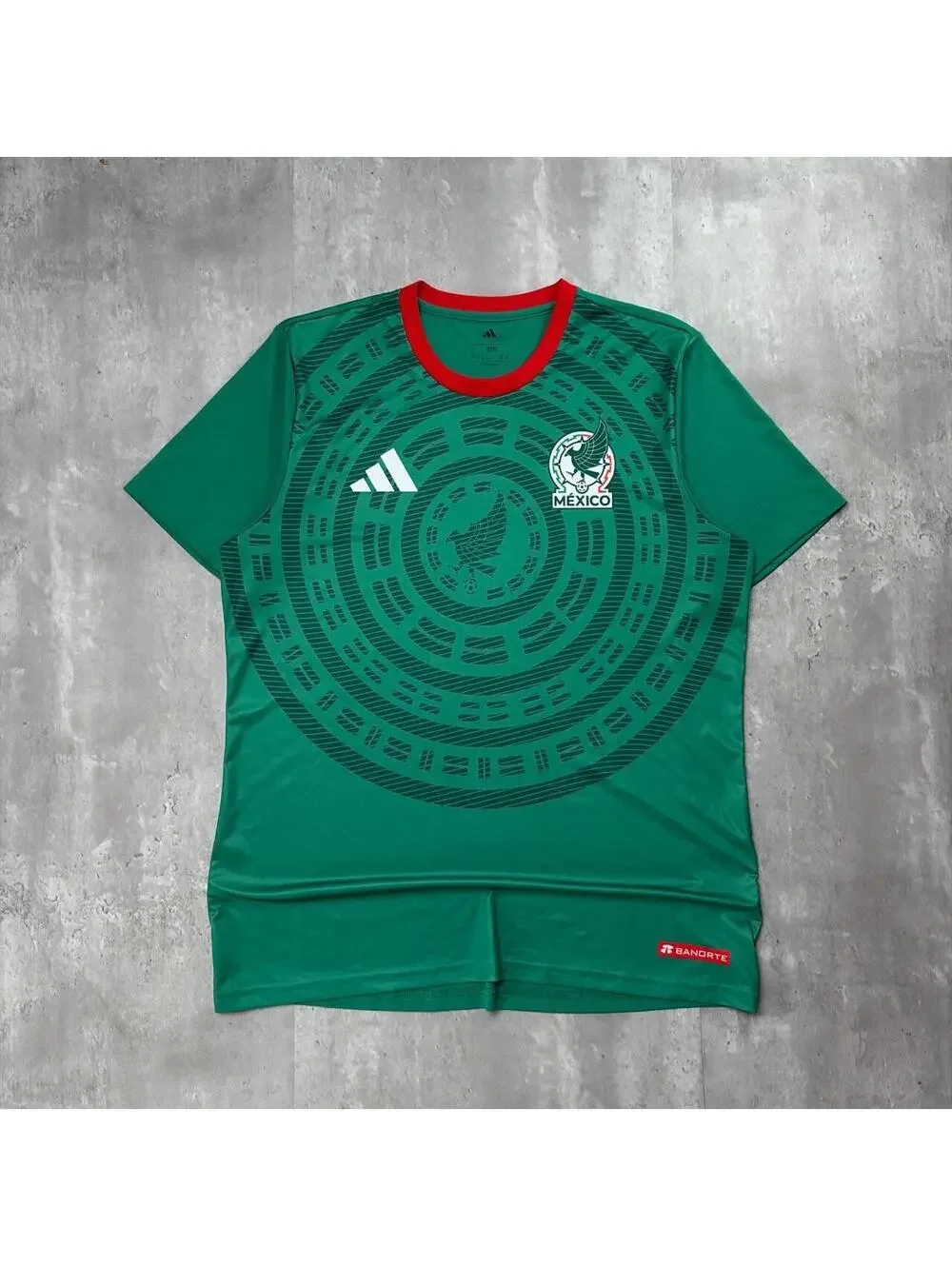 Y2K Green Adidas Mexico National Team 2025 Soccer Jersey